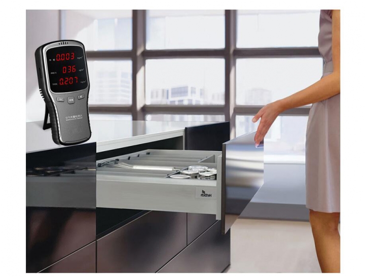 measured formaldehyde detector household indoor air testing instrument self testing pollution