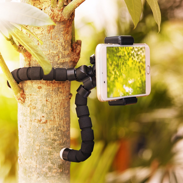 Flexible Gorillapod Octopus Mini Tripod With Bluetooth Remote for Phone Camera Mini Tripods