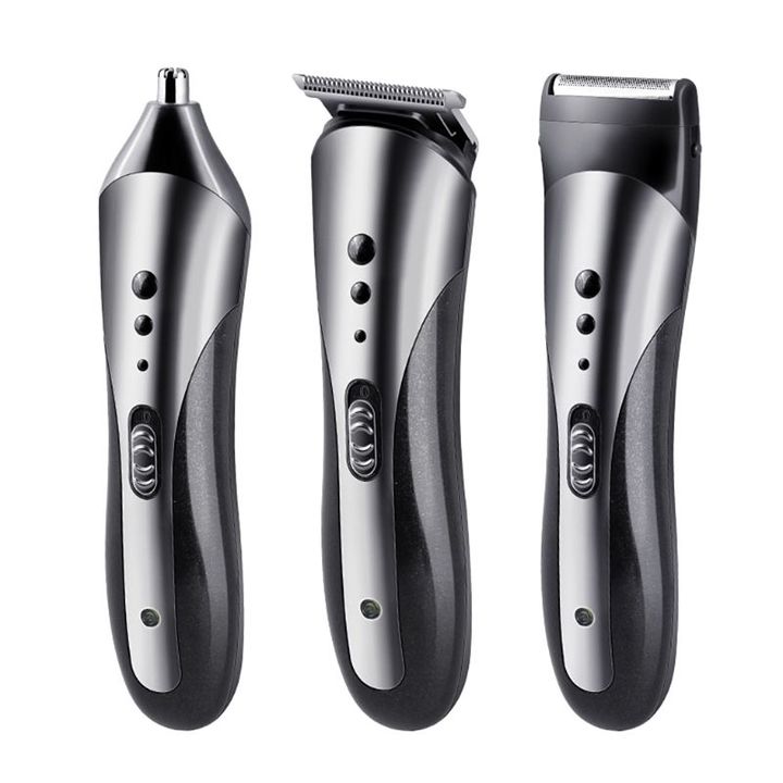 3in1 Multifunctional Hair Trimmer Rechargeable Electric Nose Hair Clipper Electric Razor Shaver