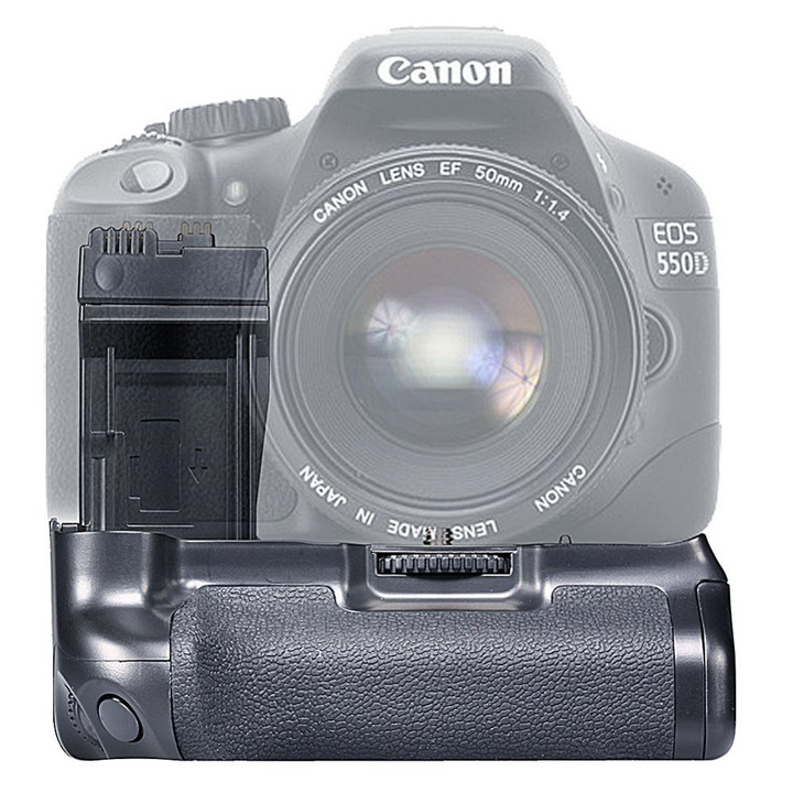 Replacement Battery Grip for Canon EOS 550D 600D 650D 700D/ Rebel T2i T3i T4i T5i SLR Cameras