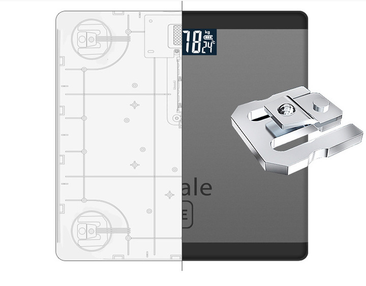 Smart Bathroom Personal Body Scale Electronic Scales Digital Weight Scale LCD Display Scale