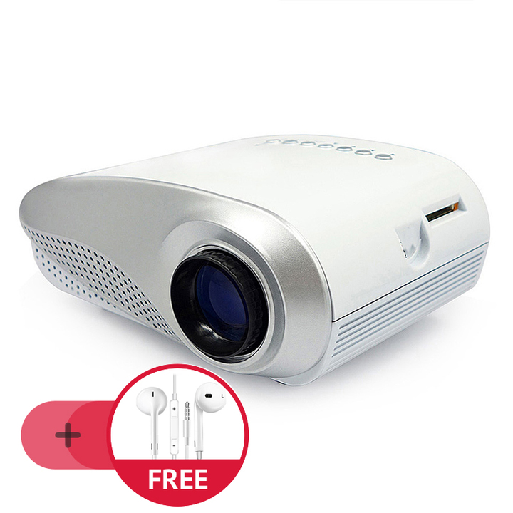 Portable Mini Projector Home Theater LED Hometheater  USB/VGA/HDMI Video Cinema Movie Projector