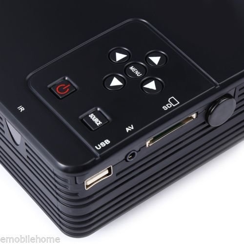 Mini HD Projector 1080p Small Portable Projector Home Hometheater Projector