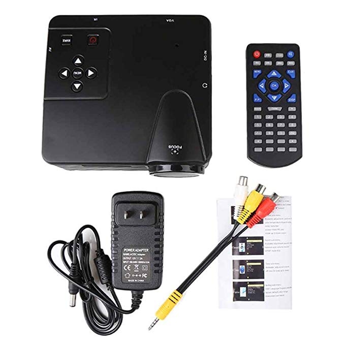 Mini HD Projector 1080p Small Portable Projector Home Hometheater Projector