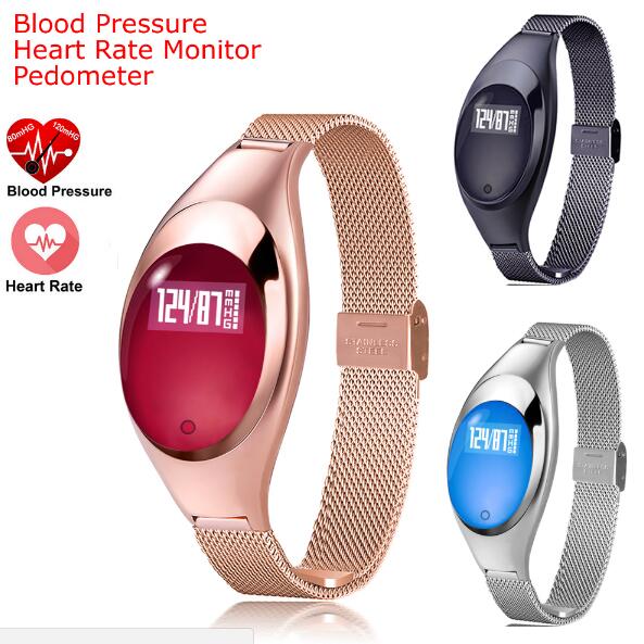 Women bracket Smart Watch with Blood Pressure Heart Rate Monitor Pedometer Fitness Tracker watches