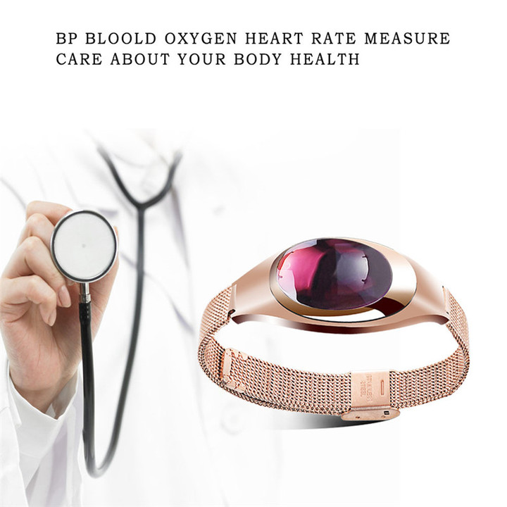 Women bracket Smart Watch with Blood Pressure Heart Rate Monitor Pedometer Fitness Tracker watches