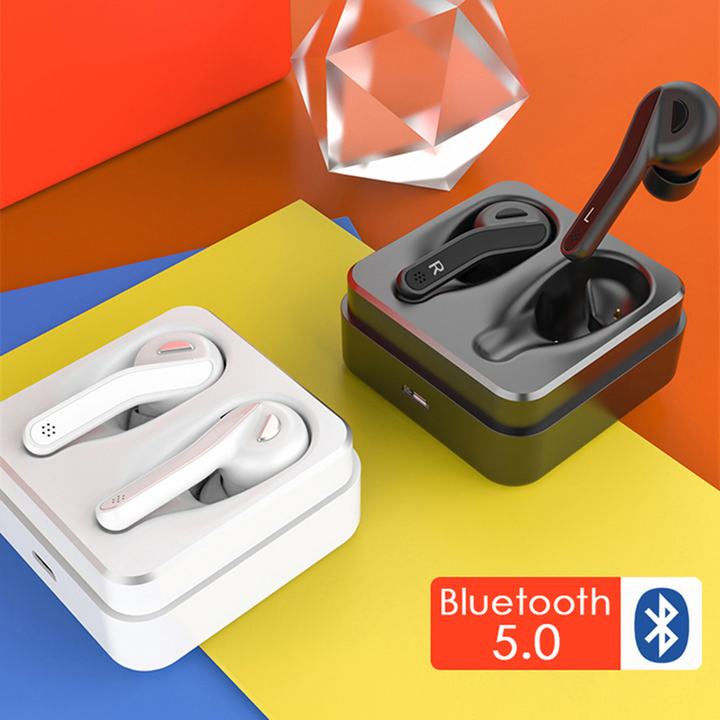 Bluetooth 5.0 Wireless Earphone Phone Call Bluetooth HIFI Earphones With MIC Sport Earbuds