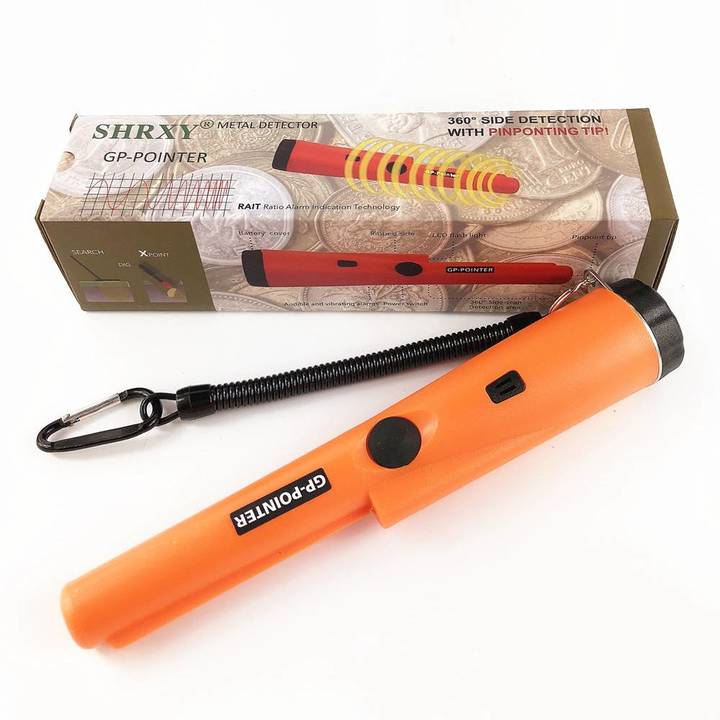 Professtional Metal Detector Underground Pinpointing Gold Detector Treasure Hunter Seeker Tracker