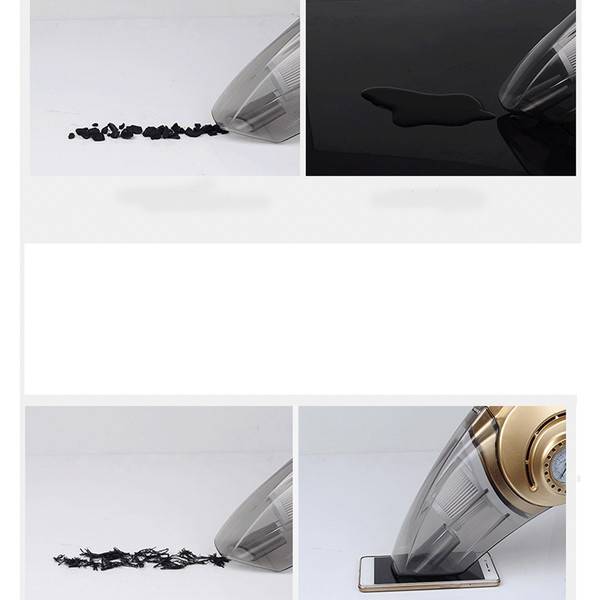 4 in 1 Multi-function Car Vacuum Cleaner 12V 120W Tire Inflator Tire Pressure Tire inflatable Pump