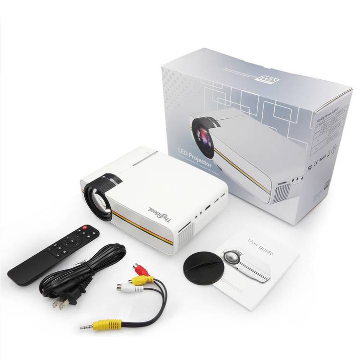 Mini Projector Wired Sync Display Hometheater WIFI Beamer For Home Theatre Movie AC3 HDMI VGA USB