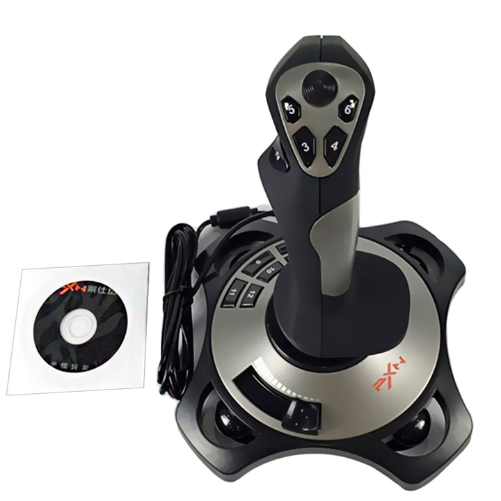 PXN Wired 4 Axles Flying Gamepad Joystick Simulator Controller for PC