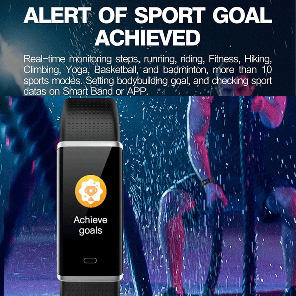 Smart Watch Wristband Fitness Tracker Bluetooth Bracelet for ios android blood pressure fitness band