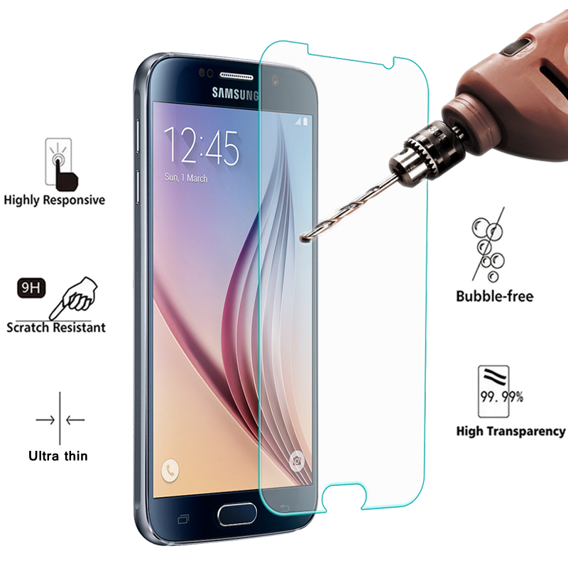 9H Tempered Glass For Samsung Galaxy J7 Prime SM-G610F G610 G610F Screen Protector Film