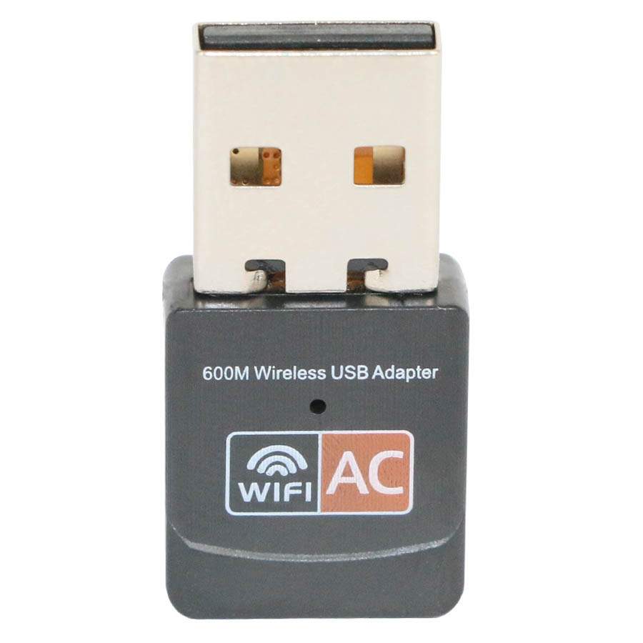 Mini 600Mbps Dual Band 2.4G / 5GHz Wireless Network Card Lan 600M USB WiFi Adapter Ethernet Receiver