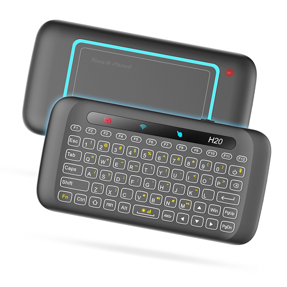 2.4G Wireless Mini Keyboard Touchpad Backlight IR Learning With Long StandBy For PC Xbox PS4 TV Box