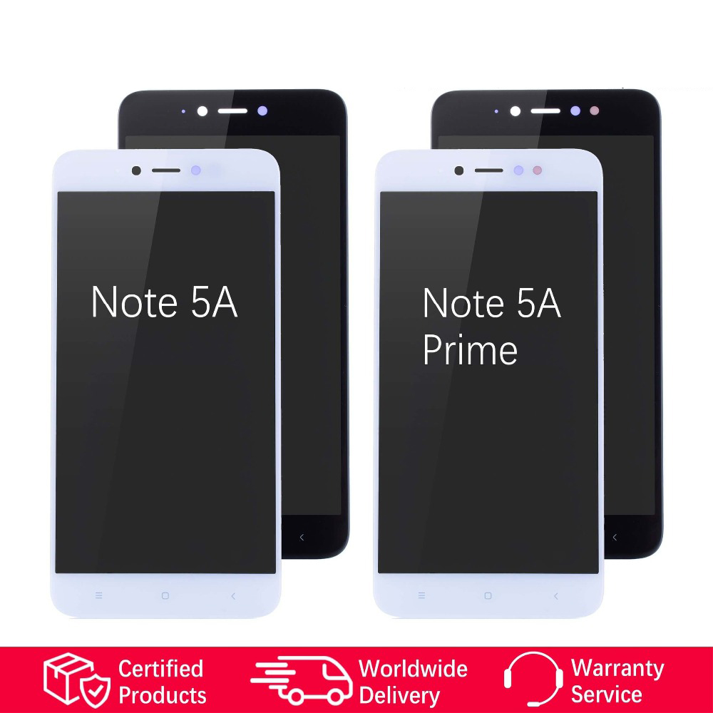 For Xiaomi Redmi Note 5A Display Touch Screen For Redmi Note 5A Prime Display Screen Replacement