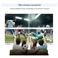 60"/72"/84"/100"/120" Portable Projector Screen 16:9 For Hometheater Theater Cinema Movies Party