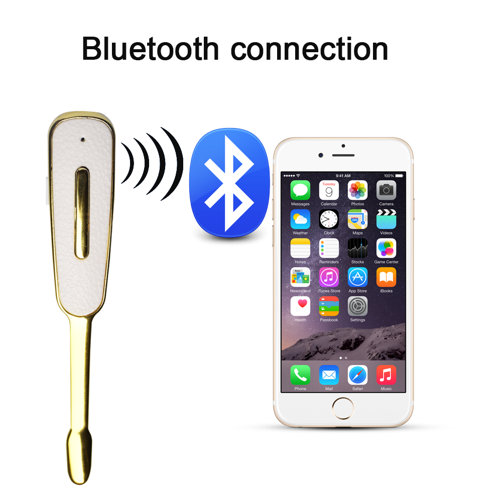Wireless Bluetooth Earphone Business Sport Earphone for Android iPhone Handsfree Wireless Earphone