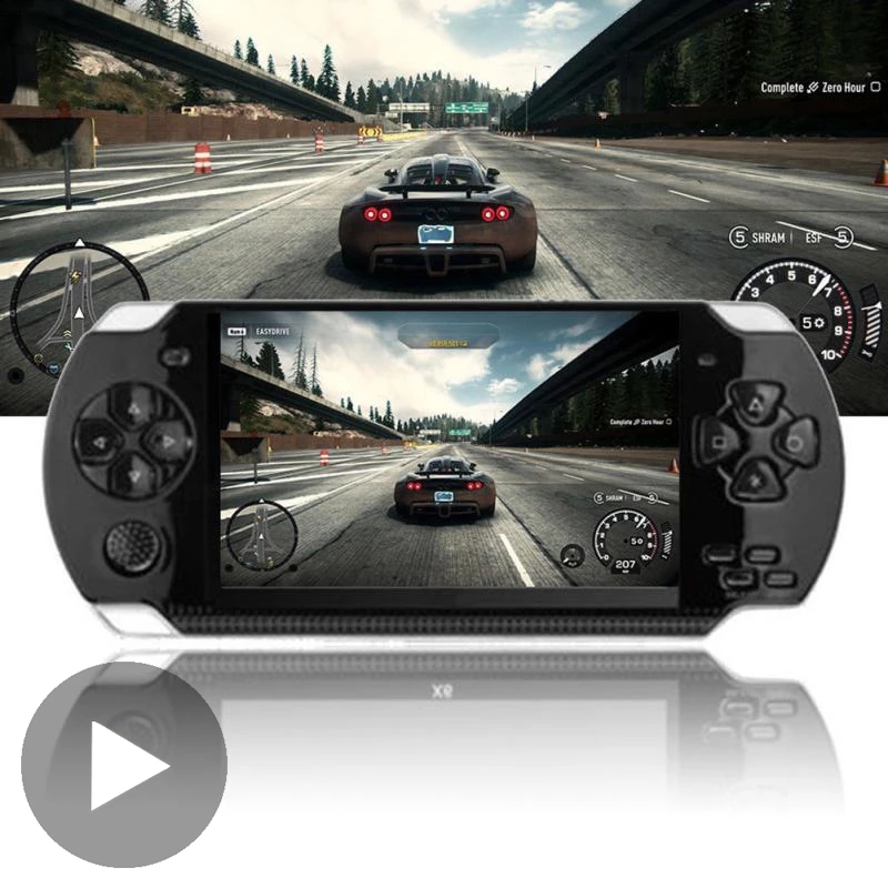 Game Console 8gb MP4 Player 4.3 inch Game Player Support For Camera Video E-book Games TF Card MP3