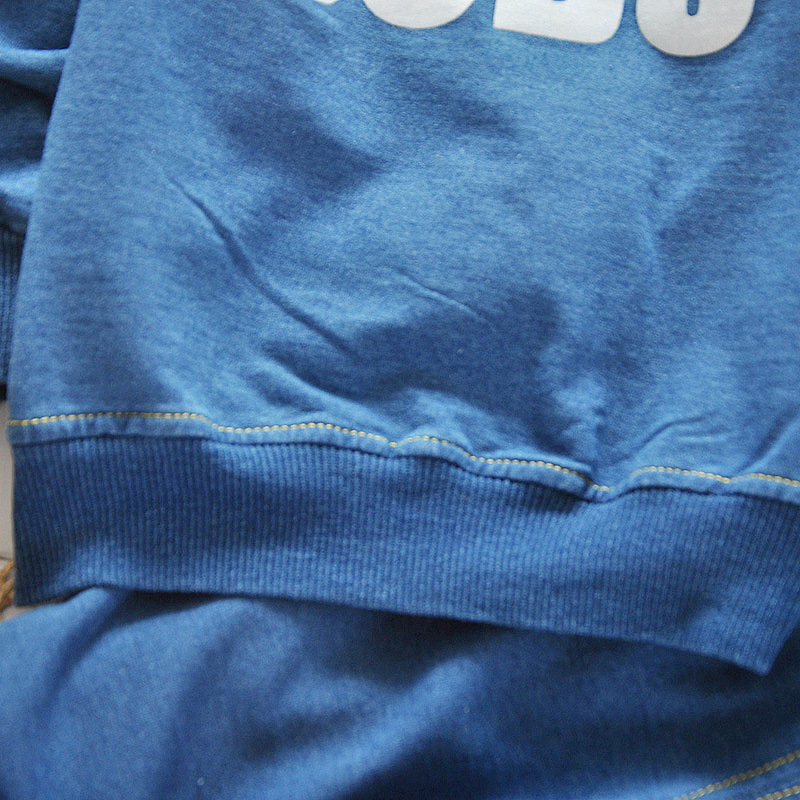 High quality boys clothing sets denim suit baby boy 2 pcs Sets Kids autumn casual clothes suit