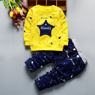 High quality Boys Girls Sport Suit Children Boys Clothing Set Toddler Casual Kids Clothes