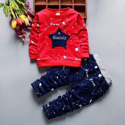 High quality Boys Girls Sport Suit Children Boys Clothing Set Toddler Casual Kids Clothes