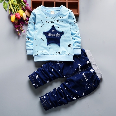 High quality Boys Girls Sport Suit Children Boys Clothing Set Toddler Casual Kids Clothes