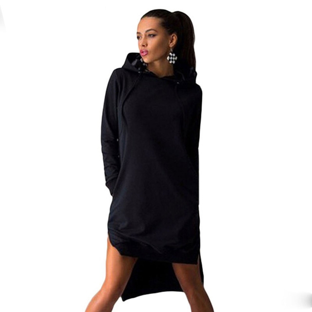 Loose Sweatshirt Hoodies Female Casual Full Sleeve Women Pullover Letter Print Fleeces Hoody Tops