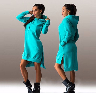 Loose Sweatshirt Hoodies Female Casual Full Sleeve Women Pullover Letter Print Fleeces Hoody Tops