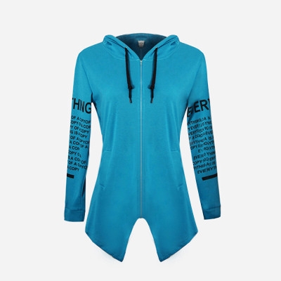 High quality Autumn Jackets Women Long-Sleeved Hooded Hoodies Casual Letter Harajuku Coat