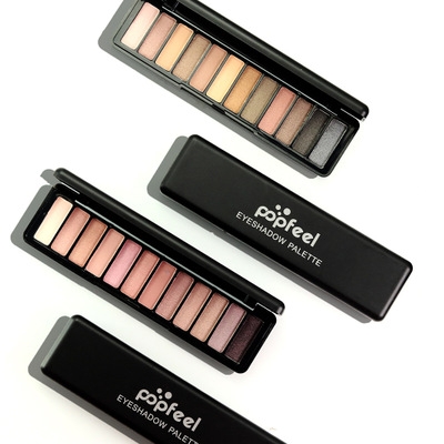 2021 High quality Fashion 12 Color Shimmer Nature Glow Eyeshadow Palette Makeup Cosmetics Nude Eye Shadow powder Matte