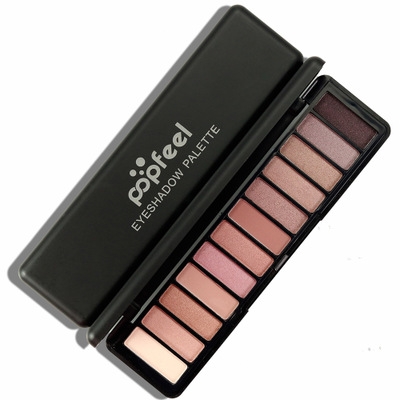 2021 High quality Fashion 12 Color Shimmer Nature Glow Eyeshadow Palette Makeup Cosmetics Nude Eye Shadow powder Matte