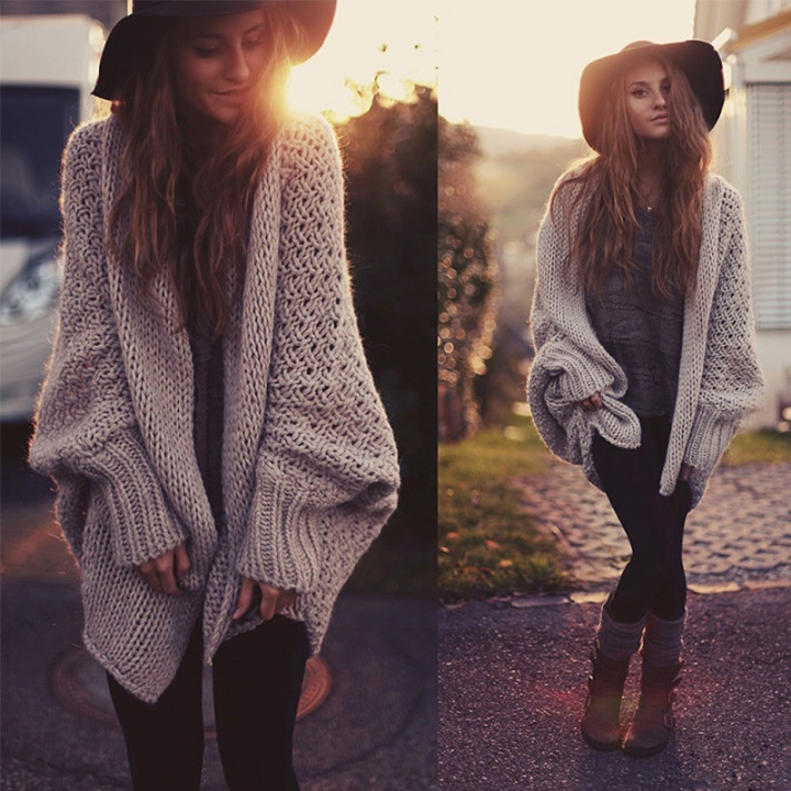 2021 High quality Hot Sweater ladies korea lace up knitted women sweaters and pullovers loose winter sweater