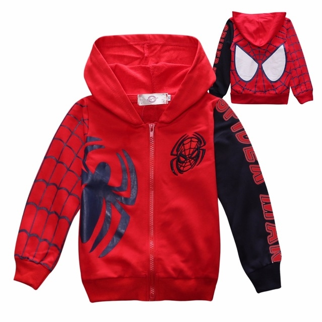 2021 High quality Spring Autumn Children's Coat boys embroidered hoodie jackets Kids cartoon Clothes baby outerwear