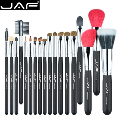 2021 High quality JAF Professional 18Pcs Makup Brushes Set Premiuim Foundation Powder Contour Blusher Cosmetic