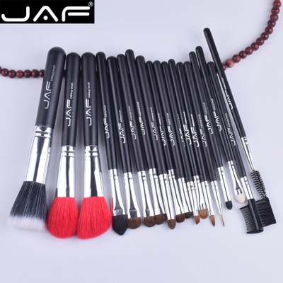 2021 High quality JAF Professional 18Pcs Makup Brushes Set Premiuim Foundation Powder Contour Blusher Cosmetic