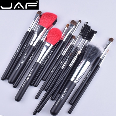 2021 High quality JAF Professional 18Pcs Makup Brushes Set Premiuim Foundation Powder Contour Blusher Cosmetic