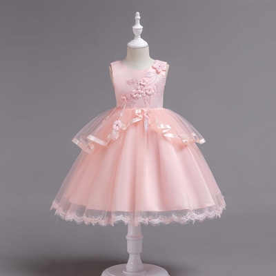 2021 High quality Baby Formal Princess Dress for Girl Elegant Birthday Party Dress Girl Dress Girl Christmas Clothes
