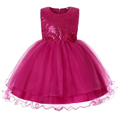 2021 High quality Summer Flower Girl Dress Ball Gowns Kids Dresses For Girls Party Princess Girl Birthday Dress