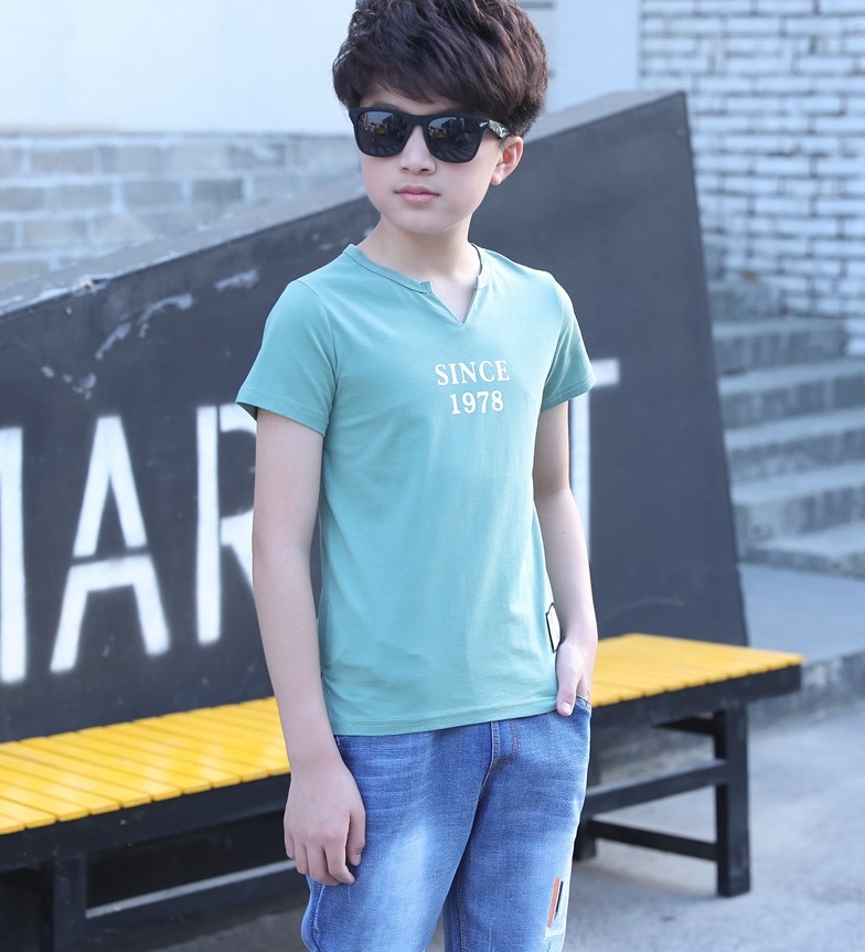 2021 High quality Kids Tracksuit For Boys Clothing Suits Summer Teenage Boys Clothing T-shirt Shorts Outfit