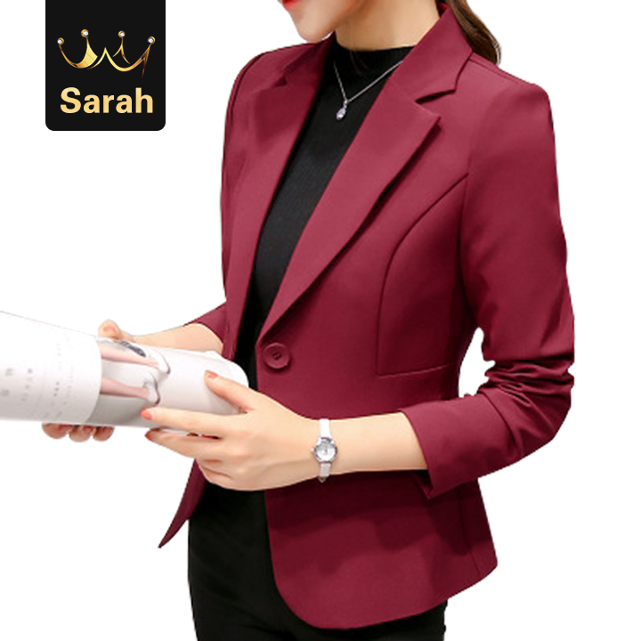 High quality Women Jackets Long Sleeves Office Lady Women Suit Jacket Female Feminine Blazer