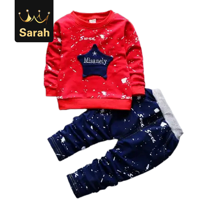 High quality Boys Girls Sport Suit Children Boys Clothing Set Toddler Casual Kids Clothes