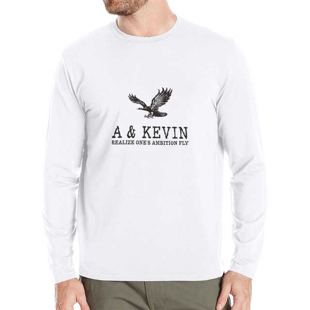 High quality Mens Long Sleeve t shirt Tracksuit Men Long-Sleeved T-Shirt Men Crewneck fashion Printed