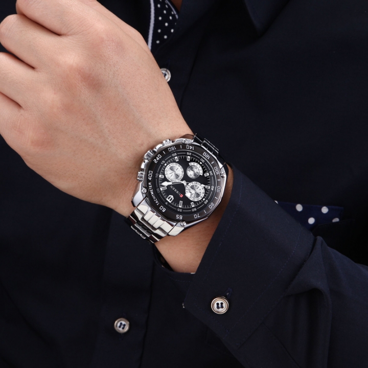 High quality Curren Brand Fashion Quartz Watch Men's Casual waterproof Military Army Wristwatch relojes hombre