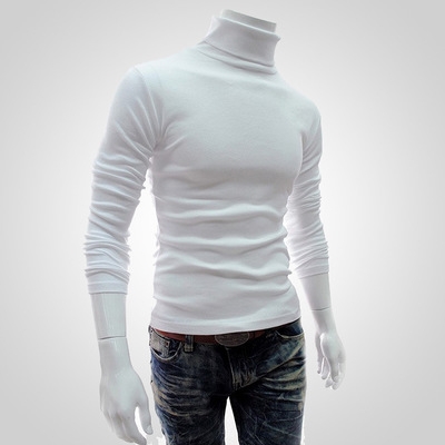 2021 High quality   Black Friday Winter Men'S Sweater Turtleneck Casual Sweater Men's Slim Fit Brand Knitted