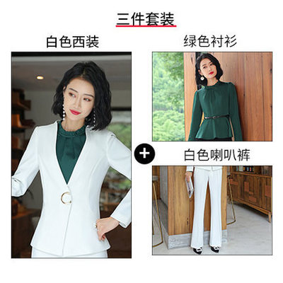 2021 High quality 2019 Hot Work business Women's skirt suits Set for women blazer office lady clothes Coat Jacket suit