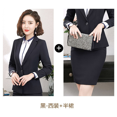 Hot Work business Women's skirt suits Set for women blazer office lady clothes Coat Jacket suit