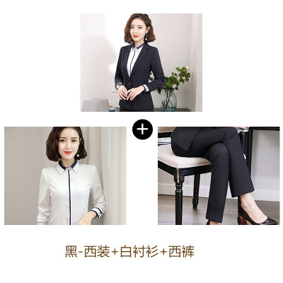 Hot Work business Women's skirt suits Set for women blazer office lady clothes Coat Jacket suit
