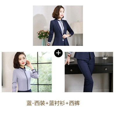 Hot Work business Women's skirt suits Set for women blazer office lady clothes Coat Jacket suit