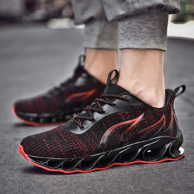 2021 High quality Breathable Running Shoes Sports Shoes Comfortable Blade Shoes Walking Jogging Casual Men's Shoes